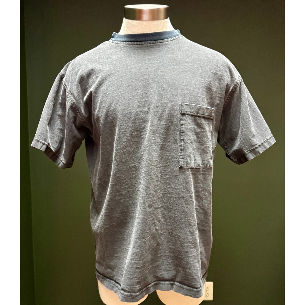 Hunt Club Pocket T-Shirt Cotton Casual Short Sleeve Men's Size L